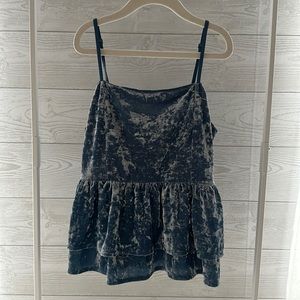 American Eagle Velvet Tank Top